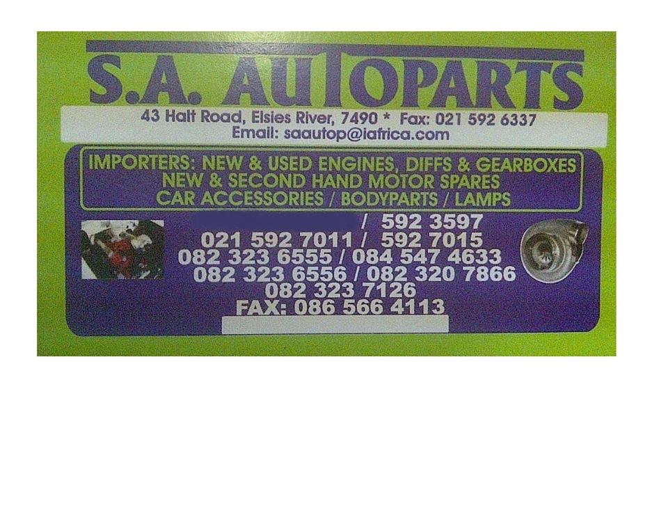 SA AUTOPARTS