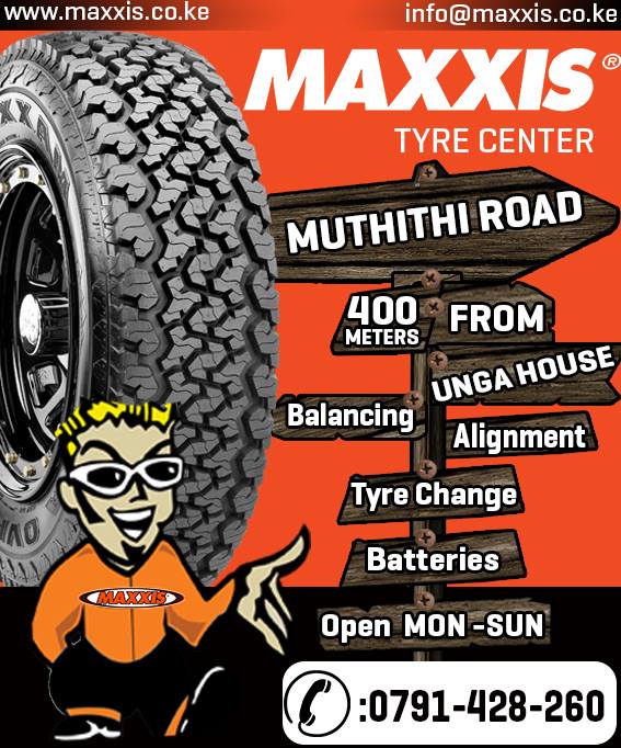 Maxxis Tyres - Kenya