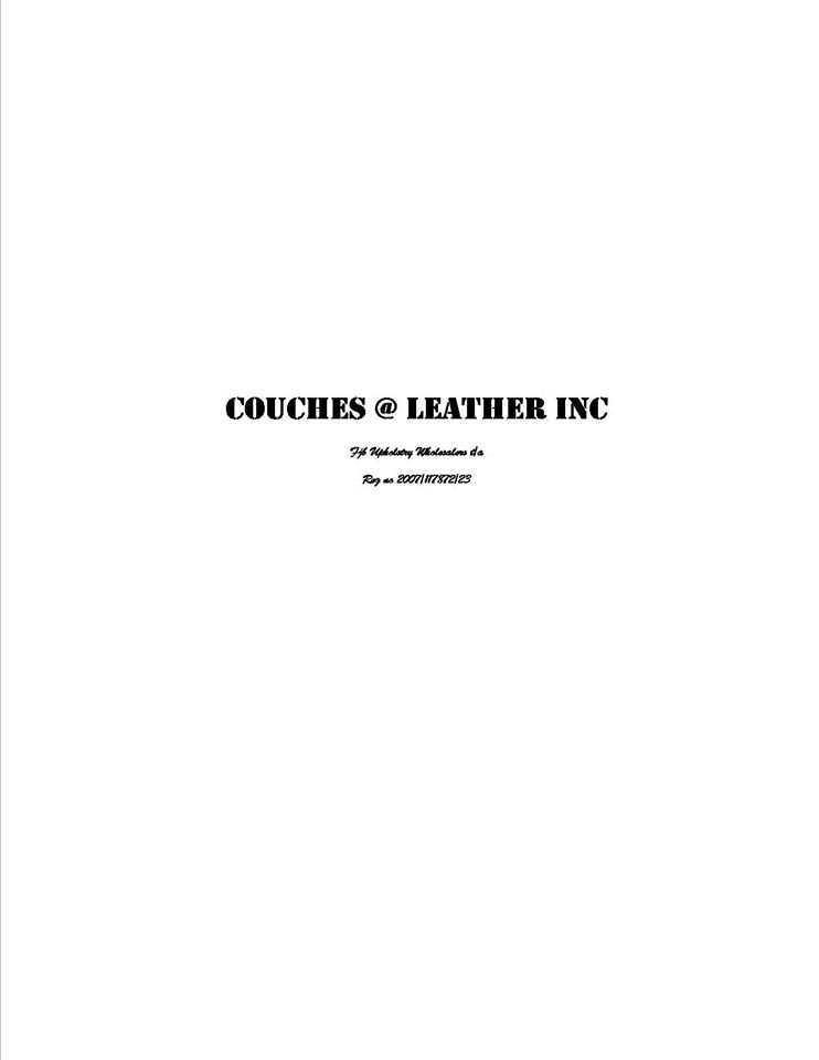 Couches at leather inc.