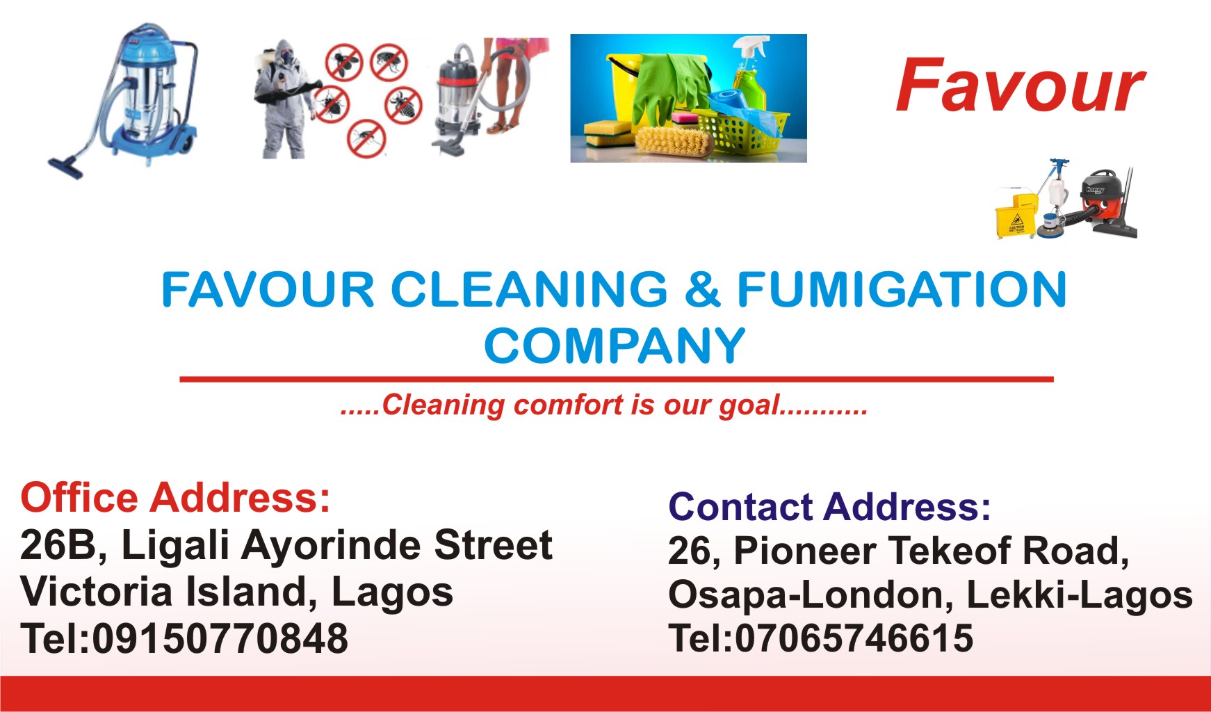 Favour Cleaning & Fumigation Co.