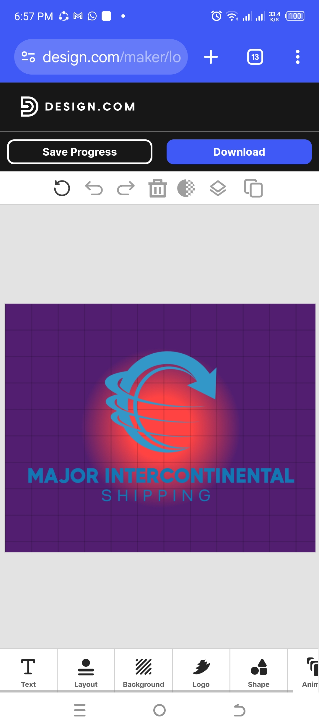 Major Intercontinental Shipping 